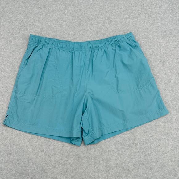 Columbia Sandy River Shorts II WMNS Teal Lightweight Activewear SZ Large Nylon - Picture 2 of 9